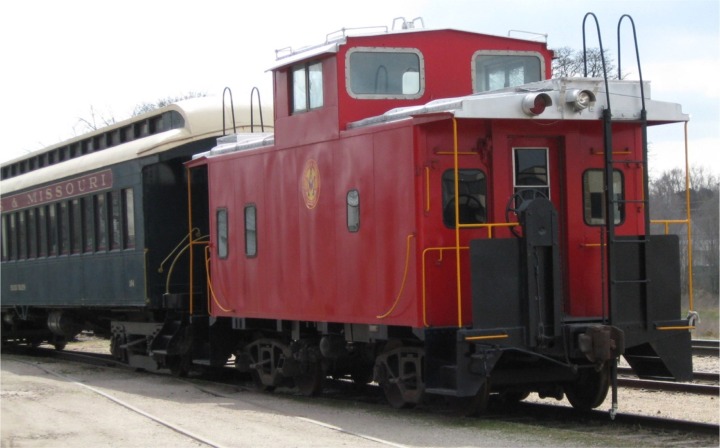Photo of caboose